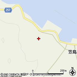 香川県丸亀市本島町笠島378周辺の地図