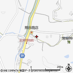 広島県三原市本郷町南方4960周辺の地図