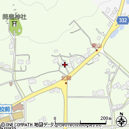 広島県東広島市八本松町吉川7周辺の地図