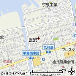 広島県尾道市向島町富浜5585-54周辺の地図