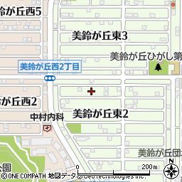 広島県広島市佐伯区美鈴が丘東2丁目4周辺の地図