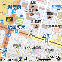 ペリージョンソン・レジストラー　広島支店周辺の地図