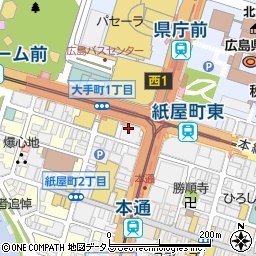 みずほ不動産販売株式会社　広島センター周辺の地図