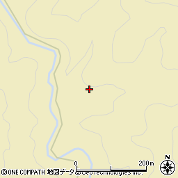 三重県多気郡大台町栗谷1197周辺の地図