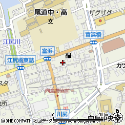 広島県尾道市向島町富浜5553-29周辺の地図