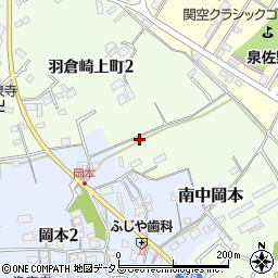大阪府泉佐野市南中安松511周辺の地図