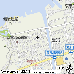 広島県尾道市向島町富浜5613-39周辺の地図