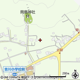 広島県東広島市八本松町吉川46周辺の地図