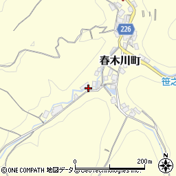 大阪府和泉市春木川町393周辺の地図