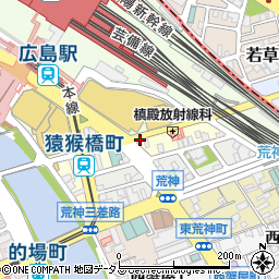 広島県信用組合広島駅前支店周辺の地図