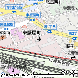 レオパレス東蟹屋アネックス周辺の地図