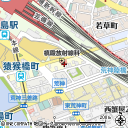 広島県広島市南区猿猴橋町6周辺の地図