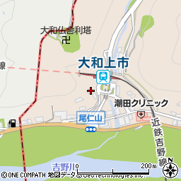 奈良県吉野郡吉野町上市1998周辺の地図
