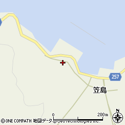 香川県丸亀市本島町笠島367周辺の地図