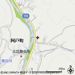 広島県広島市安芸区阿戸町3934周辺の地図