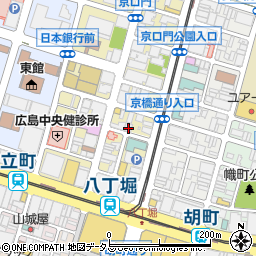 ニッポンレンタカー八丁堀営業所周辺の地図