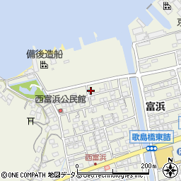 広島県尾道市向島町富浜5613-48周辺の地図