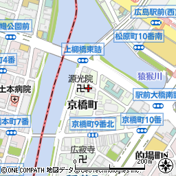 住居商店周辺の地図