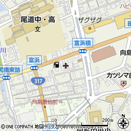 広島県尾道市向島町5553-22周辺の地図