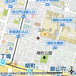 広島県広島市中区鉄砲町周辺の地図