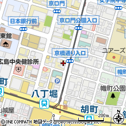 広島県広島市中区八丁堀12-2周辺の地図