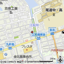 広島県尾道市向島町富浜5572周辺の地図