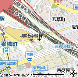 カープロード鼻専門クリニック周辺の地図