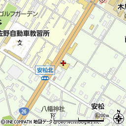 大阪府泉佐野市南中安松1321周辺の地図