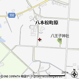 広島県東広島市八本松町原4610周辺の地図