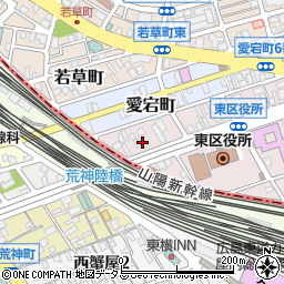 株式会社ＪＴＥ中四国支店周辺の地図