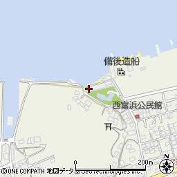 広島県尾道市向島町富浜5618-2周辺の地図