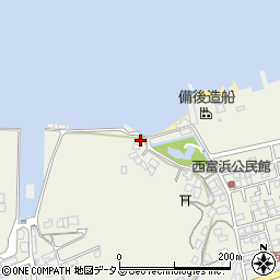 広島県尾道市向島町富浜5621-2周辺の地図
