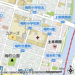 世界平和記念聖堂周辺の地図