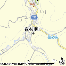 大阪府和泉市春木川町251周辺の地図