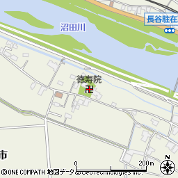 徳寿院周辺の地図