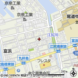 広島県尾道市向島町5579-12周辺の地図