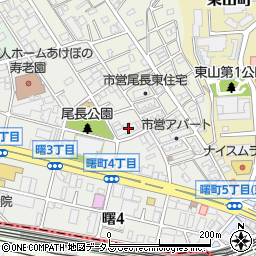 市営曙住宅周辺の地図