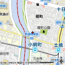エスパスリバーサイド堺町周辺の地図