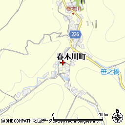 大阪府和泉市春木川町246-3周辺の地図