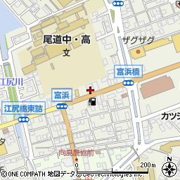 広島県尾道市向島町5552周辺の地図