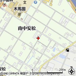 大阪府泉佐野市南中安松1645周辺の地図