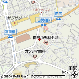 広島県尾道市向島町富浜5435-1周辺の地図