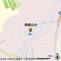 和泉市立南横山小学校周辺の地図