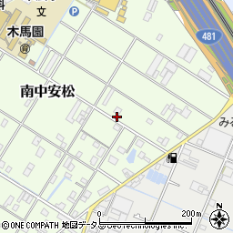 大阪府泉佐野市南中安松1570周辺の地図