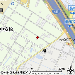 大阪府泉佐野市南中安松1716周辺の地図