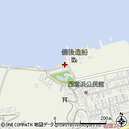 広島県尾道市向島町富浜5618-6周辺の地図