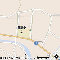 竹原市立荘野小学校周辺の地図