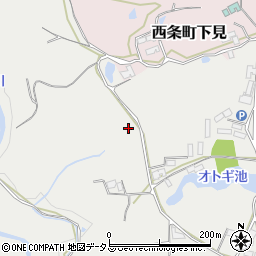 広島県東広島市西条町田口365周辺の地図