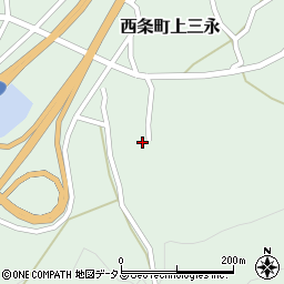 広島県東広島市西条町上三永1324周辺の地図