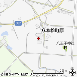 広島県東広島市八本松町原4757周辺の地図